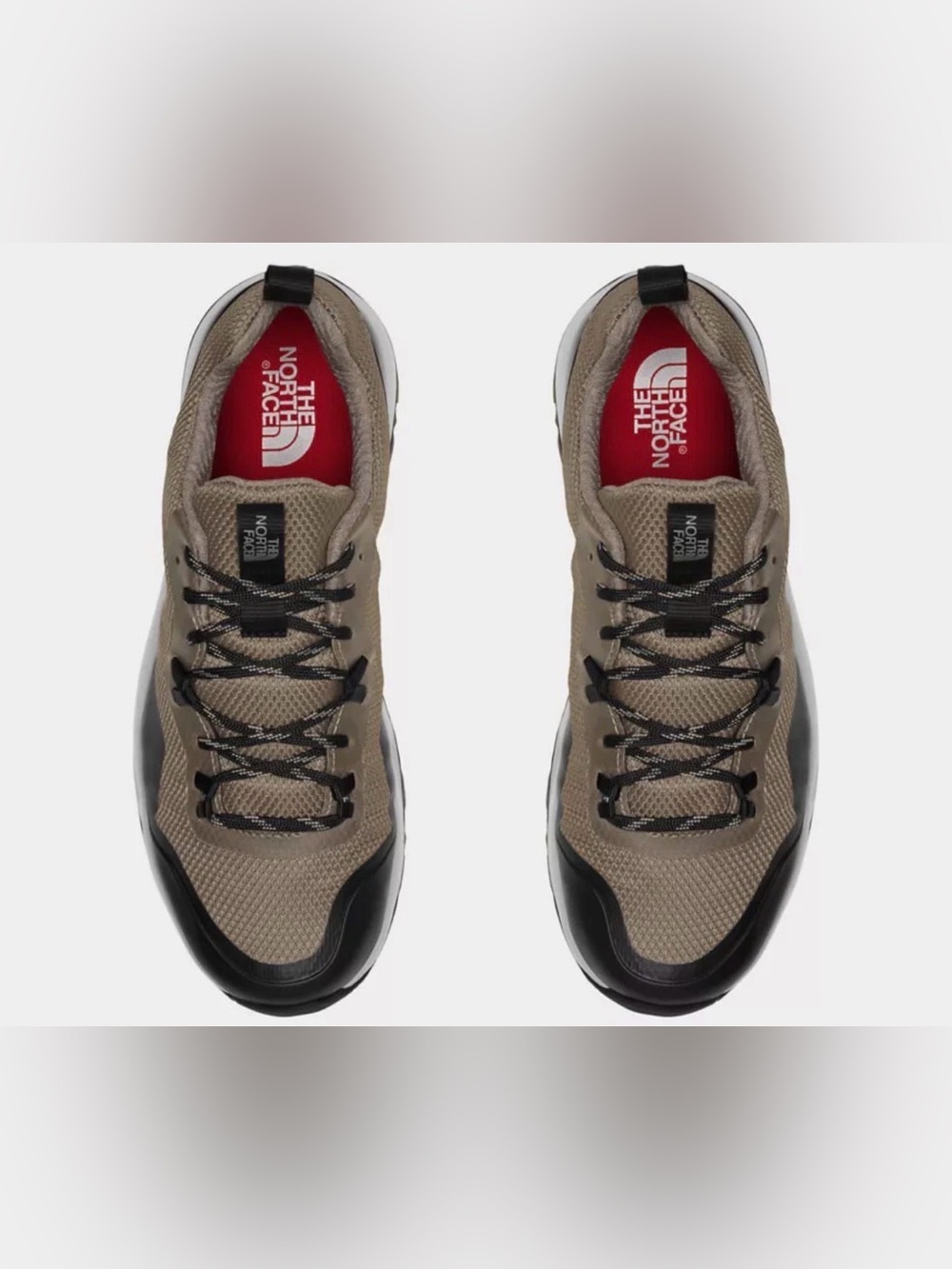 The North Face Men’s Tan and Black Trail Runners